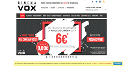Desktop Screenshot of cine-vox.com